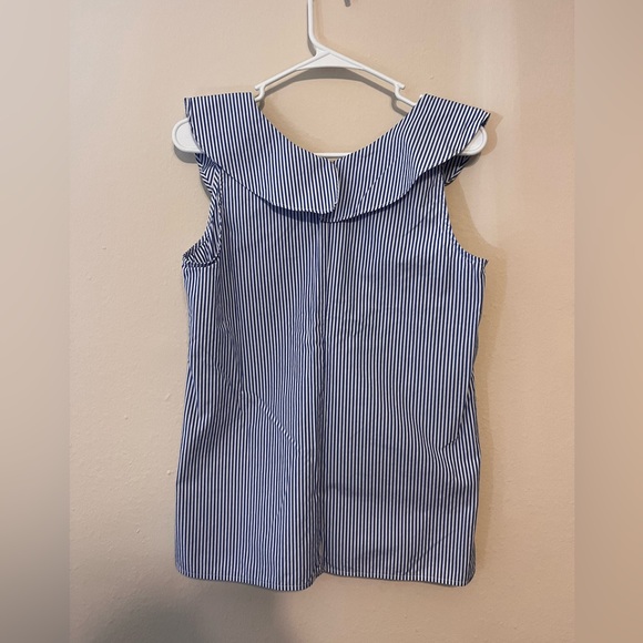 J. Crew Sleeveless Striped Top, size 4 - Picture 2 of 3